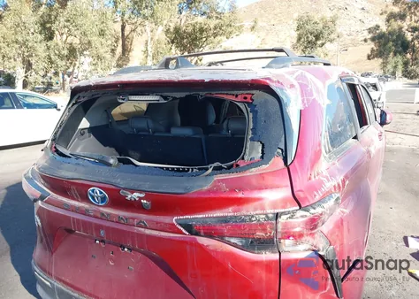 2021 Toyota Sienna Xle from USA, damaged, VIN 5TDYRKEC3MS067783